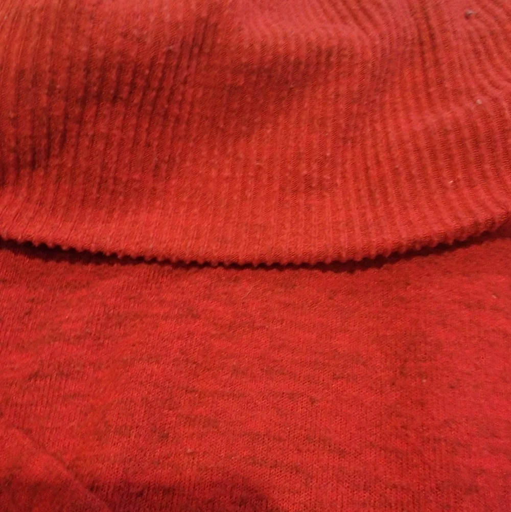 Women's Liz Claiborne Red Cowl Neck Long Sleeve Sweater Sz Medium